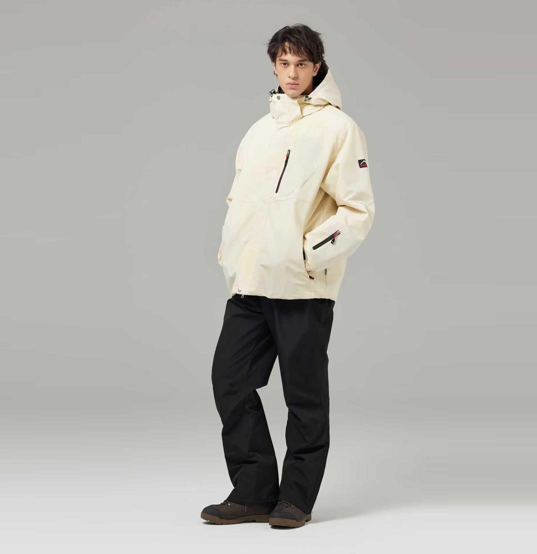 

Ski Suit for Men and Women Outdoor Winter Warm Snowboard Suit Waterproof Windproof Skiing Jackets and Pants Set Unisex Breathable Insulated Snow Suit XXXL