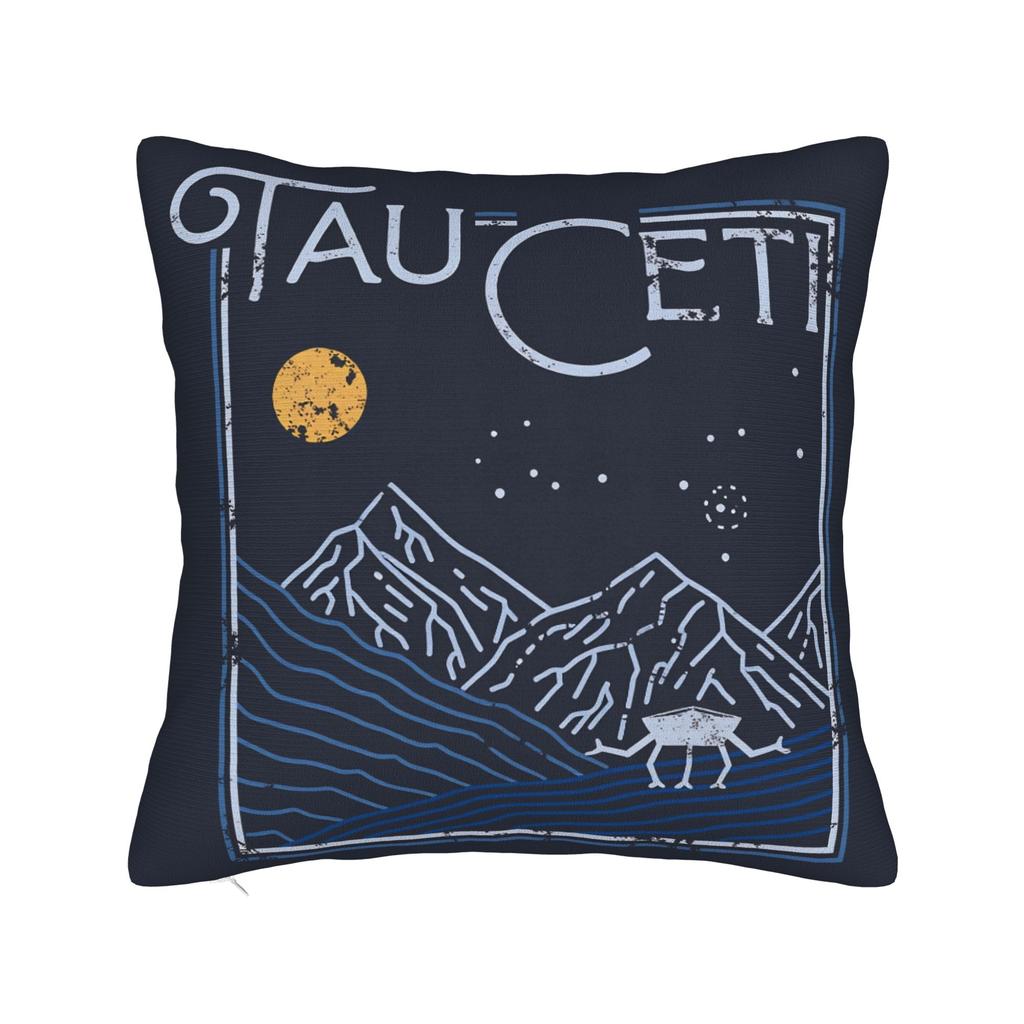 Project Tau Ceti Pillow Case Cute Funny Pillow Cover Soft Pillowcases For Living Room Bed Chair