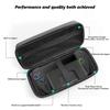 Flexible Silicone Protective Cover With AntiScratch Tempered Glass Film Portable Carrying Case For Video Game Consoles
