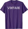 Retro Graphic Tee Featuring Vintage Letter Print Design