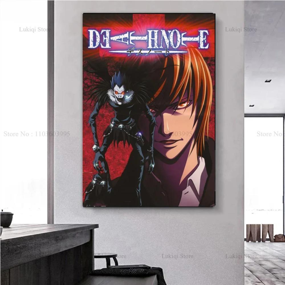 Classic Movie Series Cartoon Anime D-Death Vintage Poster Prints Canvas Painting Wall Art Picture Living Room Home Decor