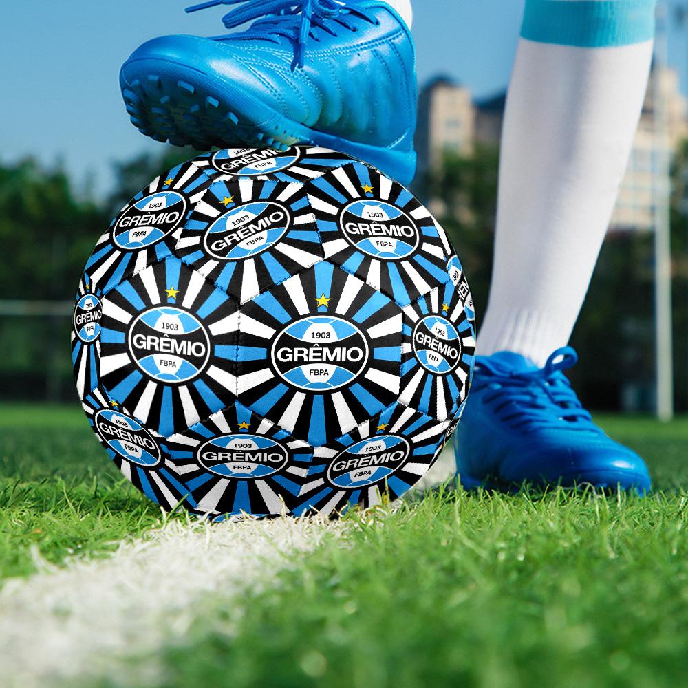 Gremio FBPA Indoor Soccer Ball Size 5 Colorful All Ages Machine Stitched PVC Competition Ready Durable High-Bounce