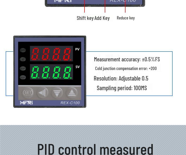 REX-C Series Intelligent PID Digital Temperature Controller Instrument
