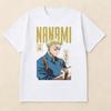 Jujutsu Kaisen Nanami Kento Unisex Pure Cotton Tshirt 2026 Summer Hot Anime Print Round Neck Loose Family Short Sleeved Top