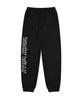 Wacky Willy Typographic Sweatpants Black