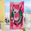 Little Pony Personalized Text Beach Towel Super Soft & Absorbent Suitable for Swimming Gym Camping Yoga Vacation
