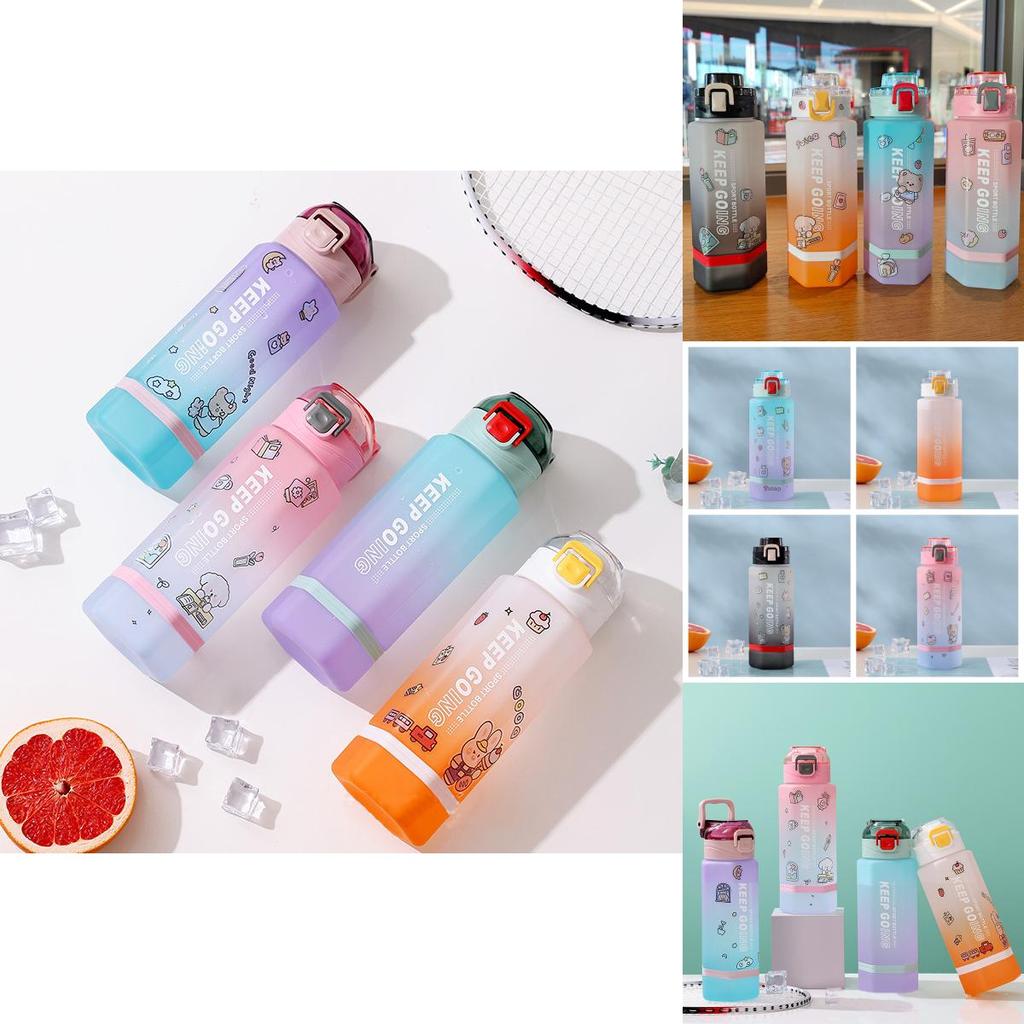 700ml Hexagonal Plastic Cup With Locking Mechanism And Convenient Carry Handle Gradient Colors Available