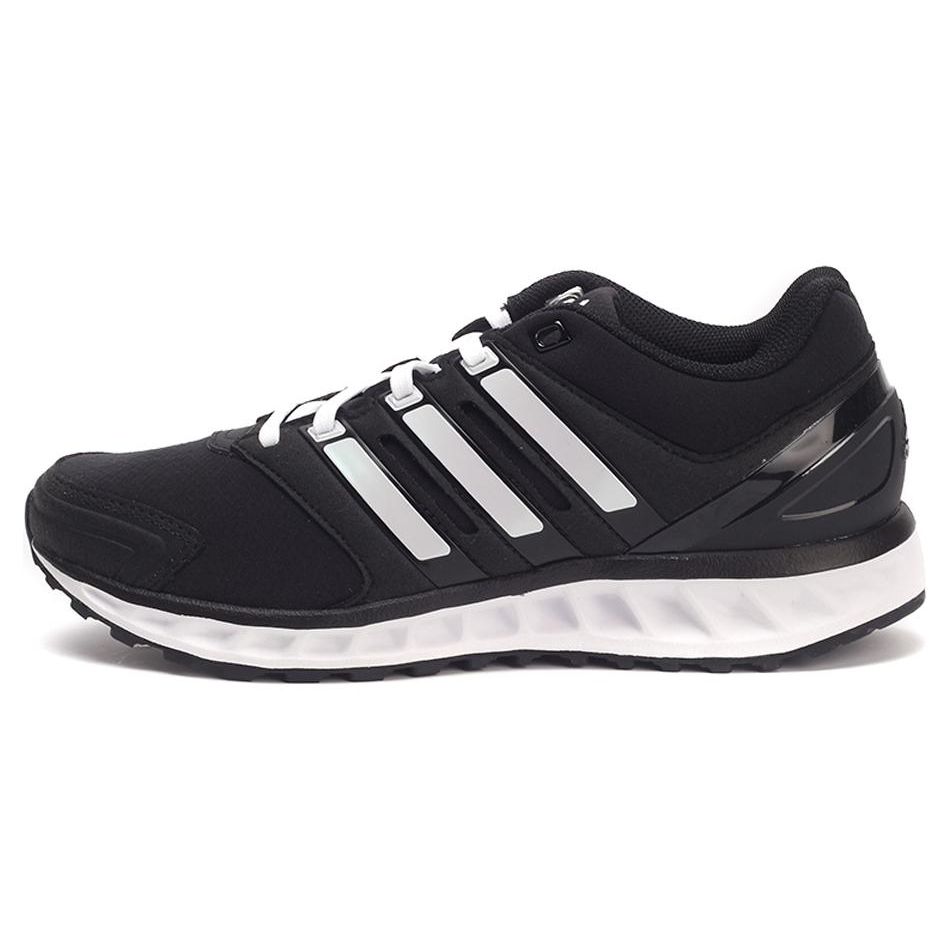Adidas Falcon Elite 3 PE Series Comfortable Versatile Shock Absorbing Non-Slip Low-Top Running Shoes Unisex Running Shoes Black BA8477