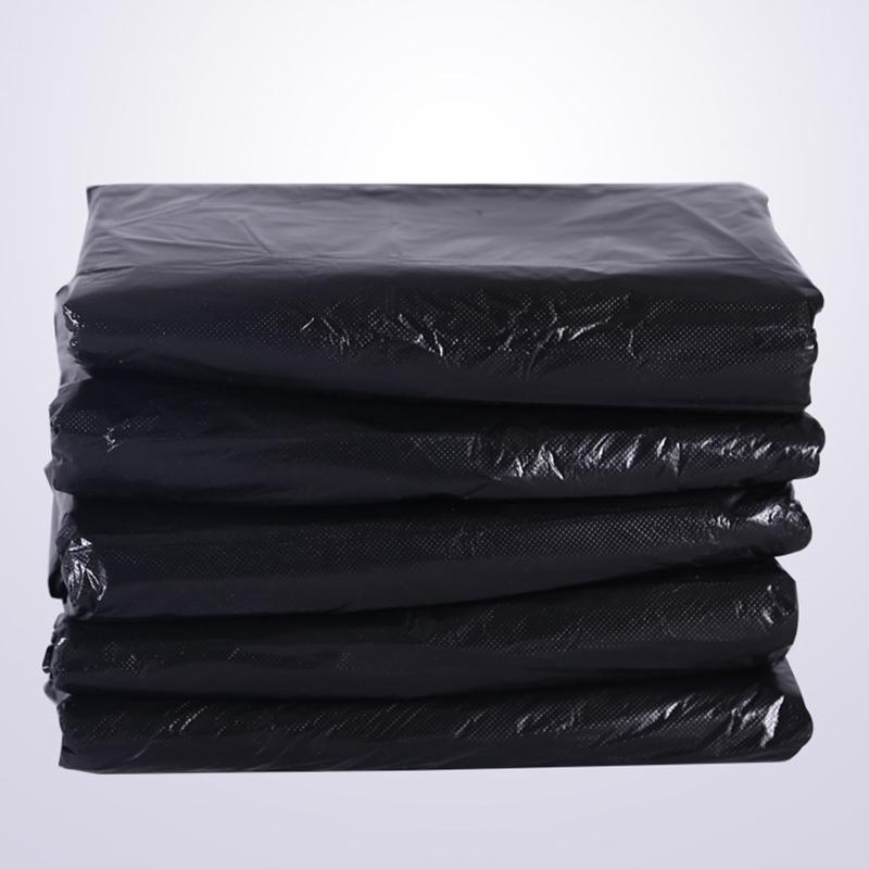 100pcs Large Garbage Bags Heavy Duty Trash Bags for Hotel Property Management Sanitation Use Big Size Plastic Waste Bags Durable Tear Resistant