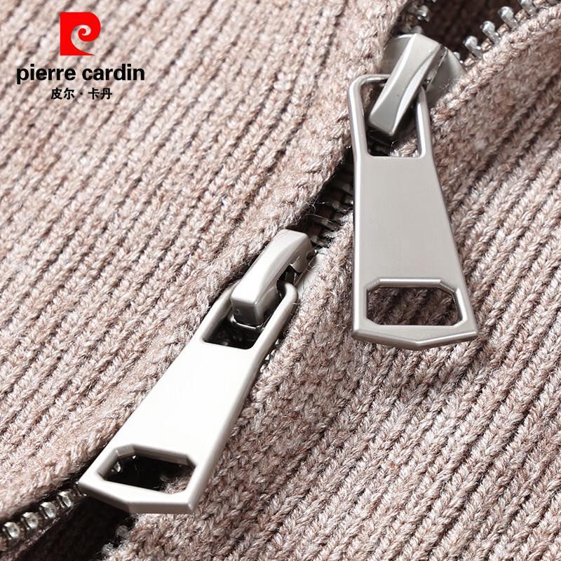 Pierre Cardin Men's Hooded Knitted Cardigan with Cashmere Blend