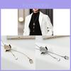 Tulip Cat Eye Flower Necklace For Women With Alloy Pendant And Snake Chain