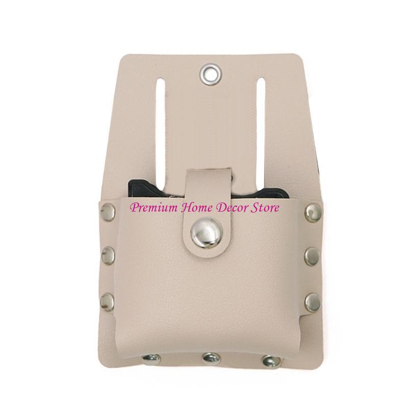 PU Leather Tape Measure Belt Tool Carriers Holder Heavy Duty Tape Holder Measuring Tape for Carpenters JOMD