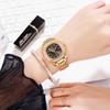 Light Luxury Gypsy Square Alloy Watch Niche High-End Women'S Watch Steel Belt Trendy Women'S Watch