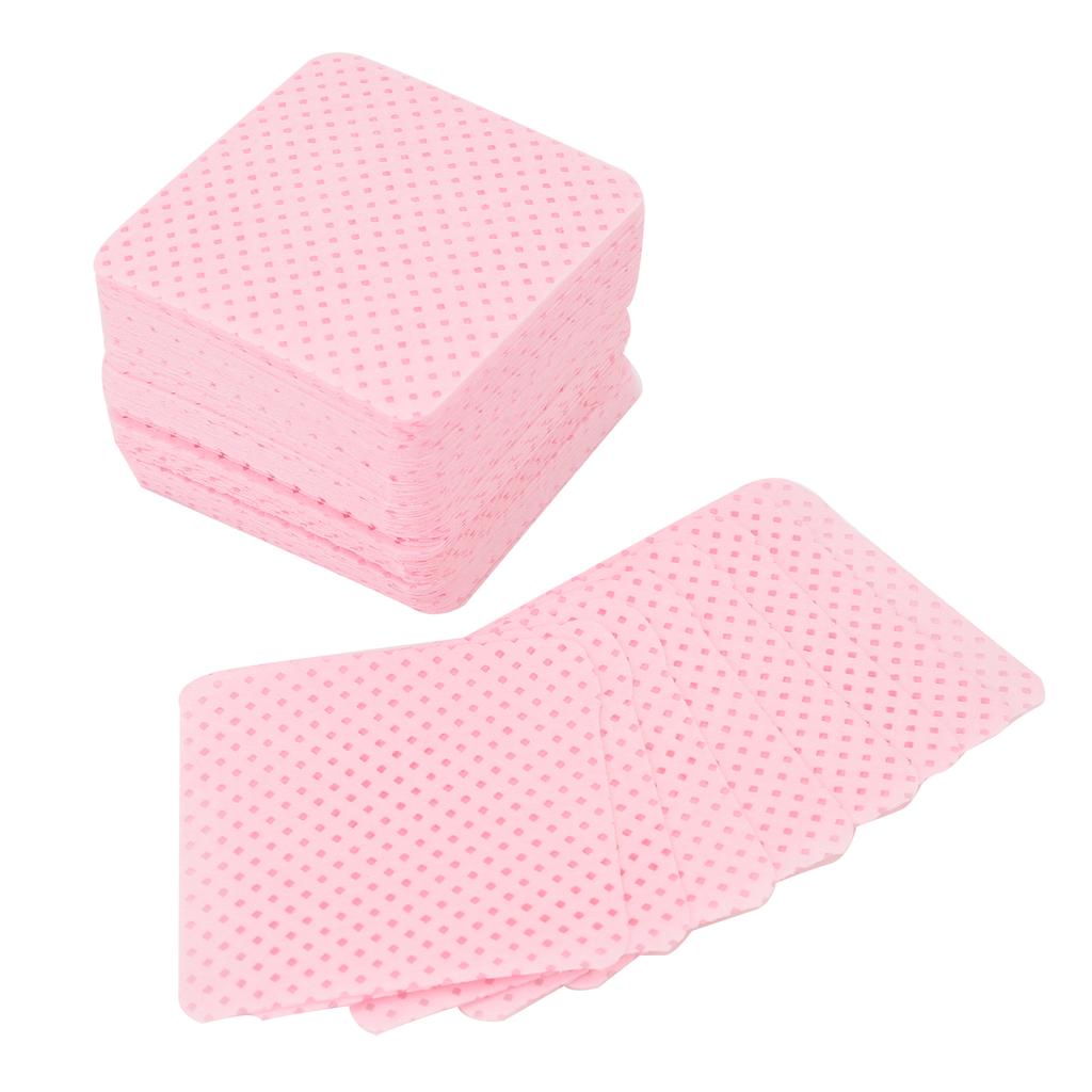 500PCS Nail Glue Bottle Cleaning Cotton Quadrate Absorbent Soft Nail Adhesive Cleaning Cotton for Manicure