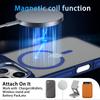 KEYSION Shockproof Magnetic Case for iPhone 15 16 Pro Max 15 Plus 16e Matte Translucent PC+TPU Color Blocking Phone Cover