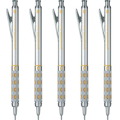 Pentel Graph Gear 1000 Mechanical PG1019 Pencil, 0.9mm, 5-Piece Set,