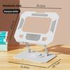 Supporto per Notebook Adatto per IPad, Supporto per Tablet, Supporto in Metallo per Telefono Cellulare, Pieghevole Girevole a 360° da Tavolo per Trasmissioni Live