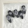 5g Nail Art Plaster No-wash Black White Colorful Painting Canned Gel Embossed Nail Polish Gel for Nail Salon