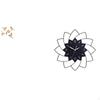 Wooden Bird Wall Art Ornament And Acrylic Flower Shaped Hanging Clock Decorative Collectible for