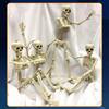 2025 Halloween Skull Skeleton 90cm Posable Skeleton Human Shape Bones Halloween Party Home Decorations Haunted House Horror Prop