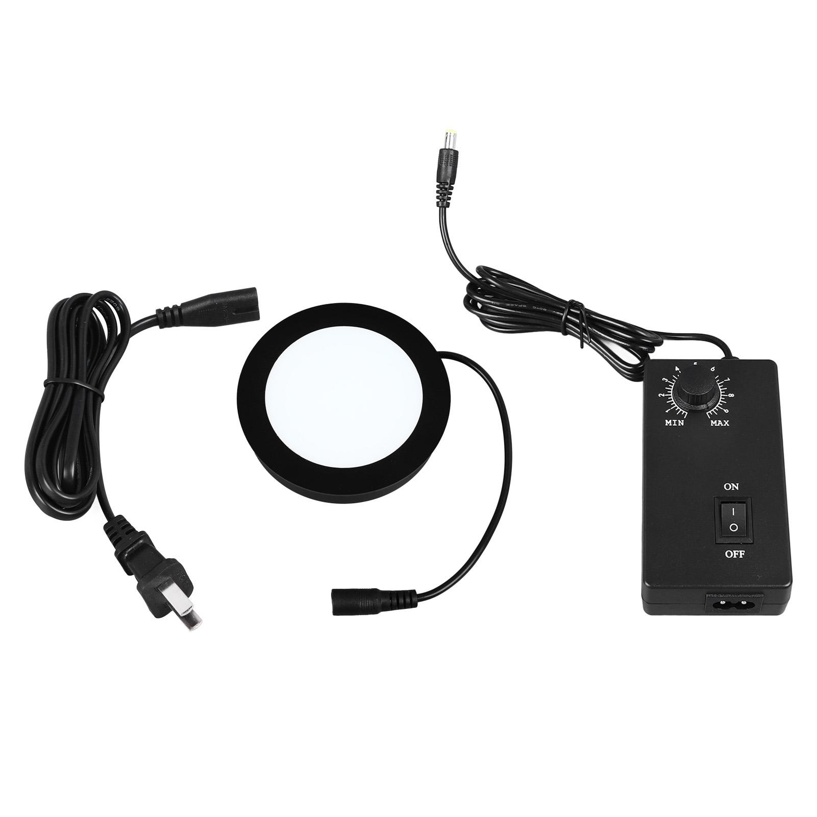 

Microscope Bottom Light LED Adjustable Illumination Round Light Source for Laboratory