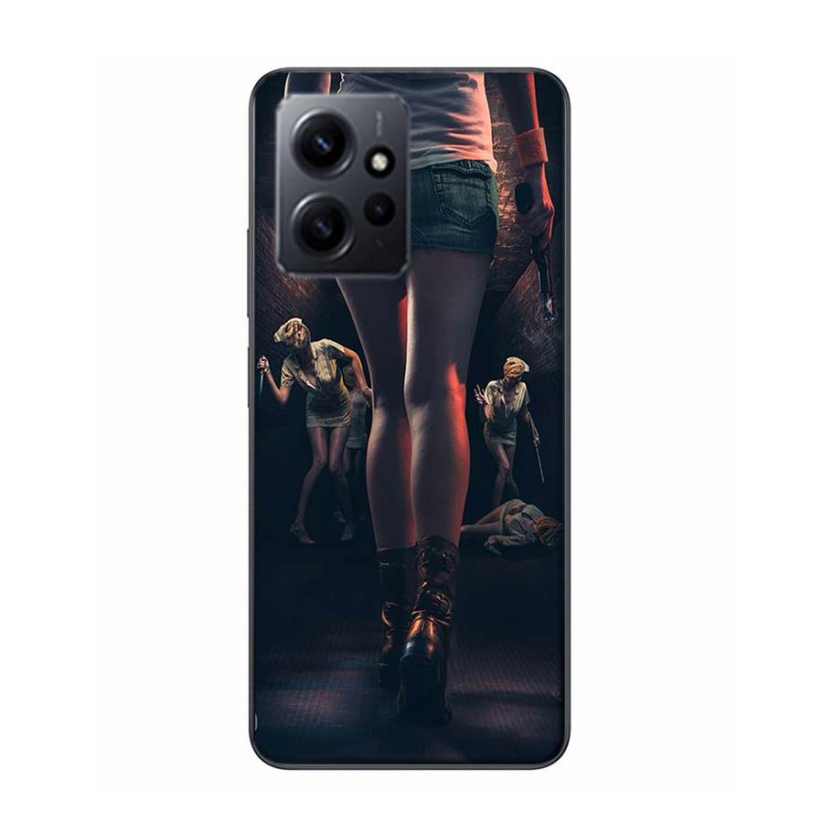 Games S-Silent Hill Phone Case For Redmi Note 14S 12S 12 11 13 14 Pro Plus 11T 11S 10 10S 9 9S Pro TPU Clear Cover