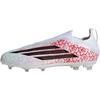 (PS) F50 Elite Laceless FG 'White Black Lucid Red' Kids' KK3631