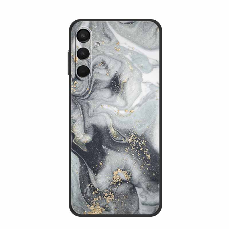 For Samsung Galaxy M15 F15 5G Case Marble TPU Silicone Soft Back Cover Phone Cases for SamsungM15 Mica Painted Cute New Coque