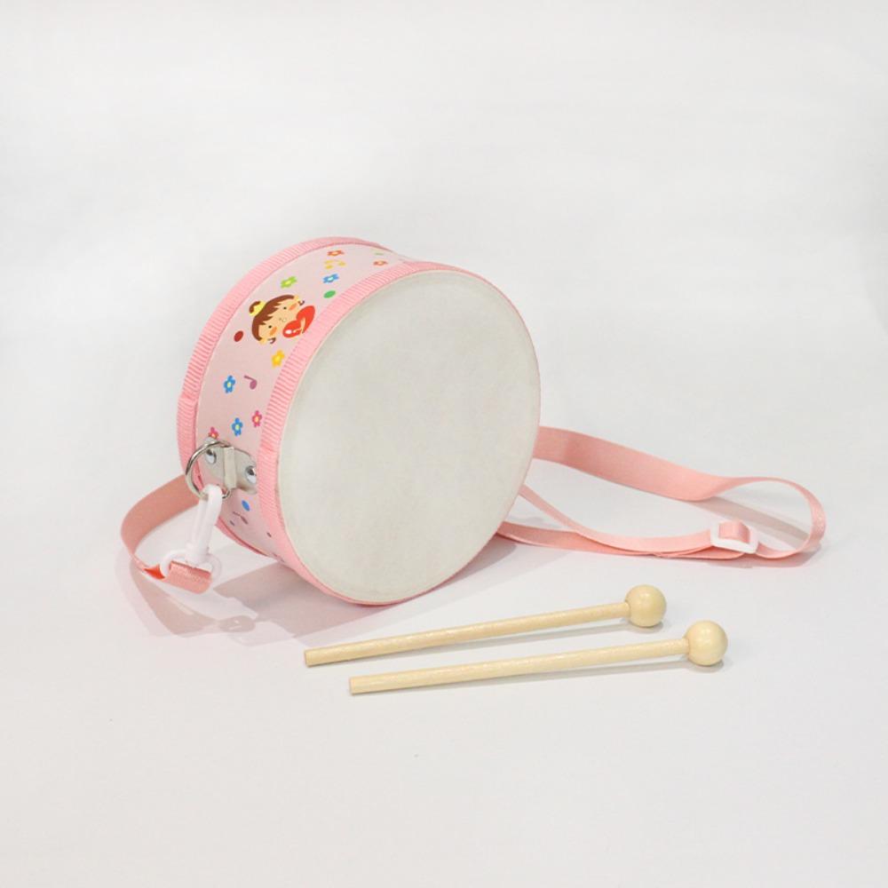 Musical Instrument Double-sided Drum Early Education Hand Drum  For Children  Toys