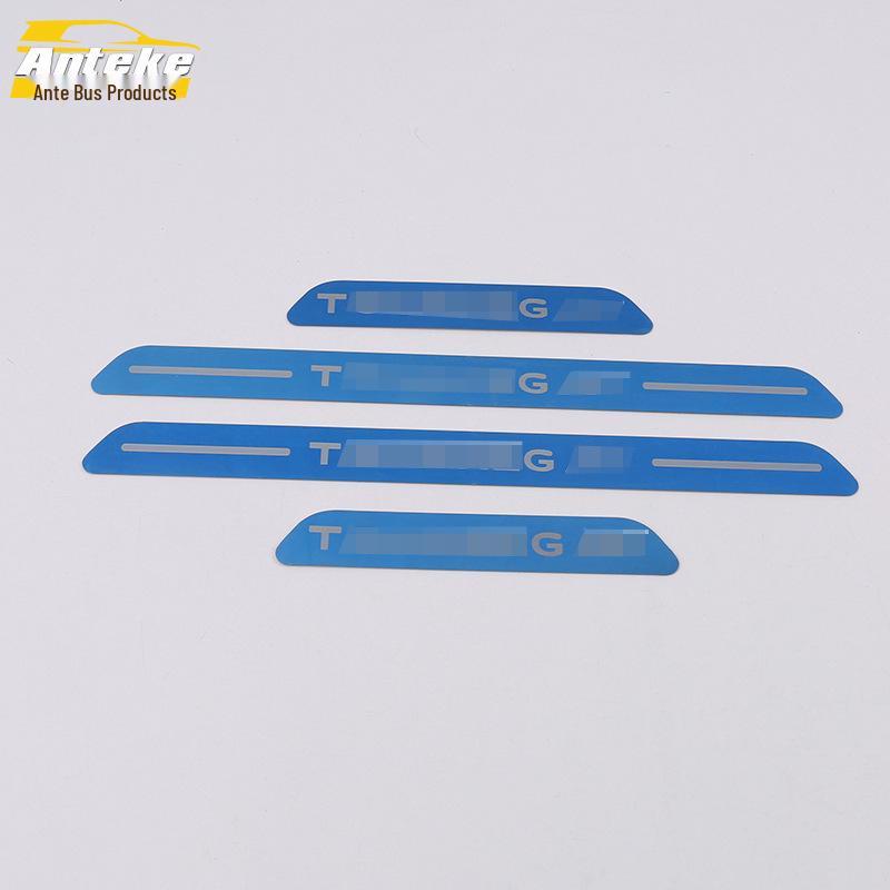 Touareg 2019 Tröskelskydd Stötfångare & Bagageutrymme Repskydd Trim Klistermärke