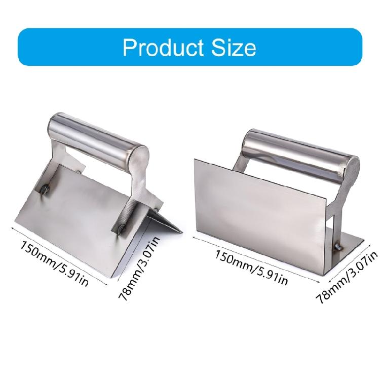 2Pcs Drywall Corner Tool Drywall Outside Corner Drywall Tool Stainless Steel Corner Trowel Lining Plastering Trowel