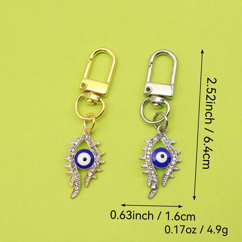 Good Luck Blue Evil Eye Pendant & Keychain