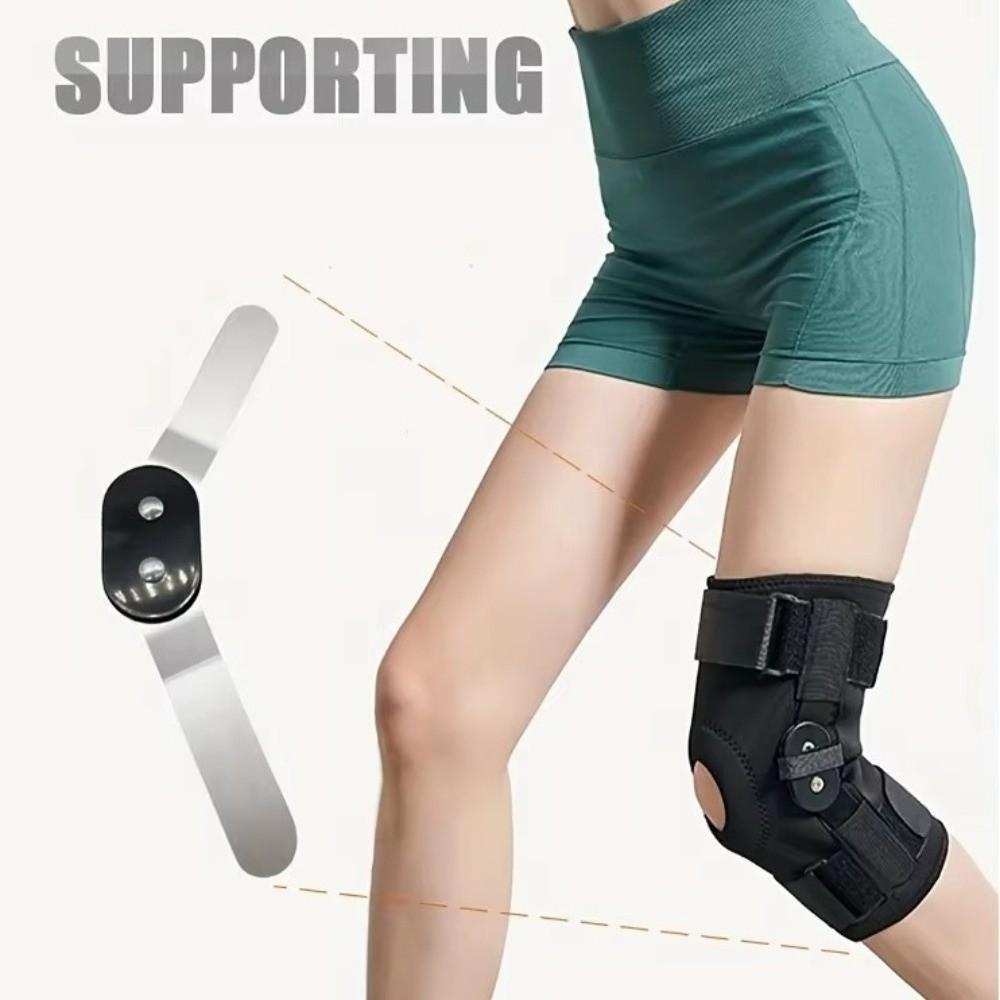 Adjustable Knee Brace Side Stabilizers Knee Protector Hinged Orthopedic Knee Brace Men