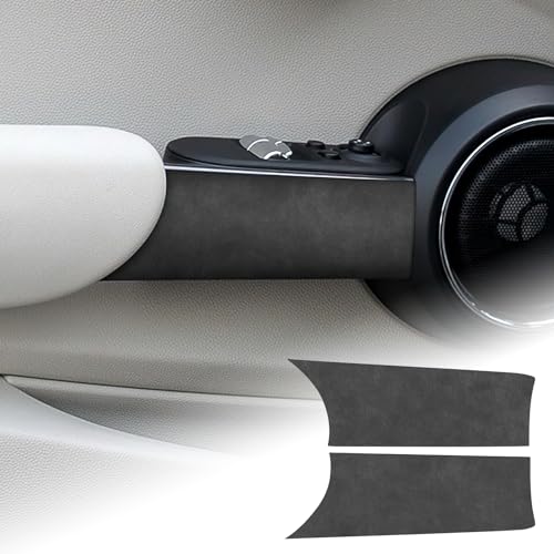 

FDAIUN Для BMW mini F56 Специальная наклейка для украшения подлокотника двери автомобиля Аксессуары Алькантара Мягкая на ощупь Индивидуальная отделка Детали интерьера Интерьер Па