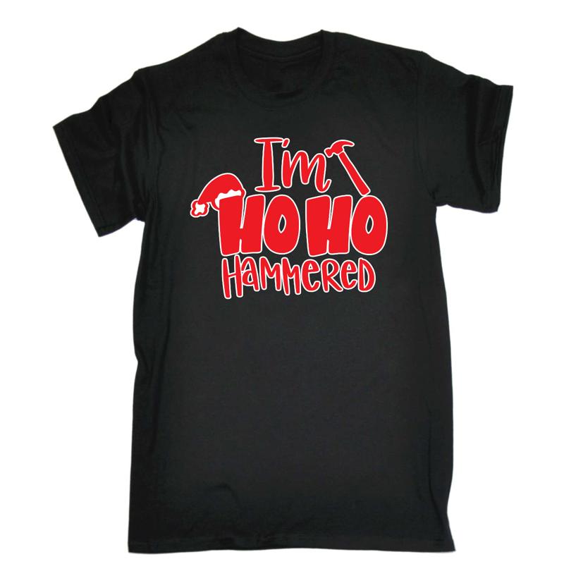 

Im Ho Hammered Christmas Xmas Mens Novelty T Shirt Top - Men s Summer Cotton Graphic Tee S разноцветный