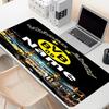 Custom Name Personalized Borussia Dortmund Pattern Mousepad, Laptop PC Desk Mat, Decorative Desk Mat for Home Keyboard Pad Gift