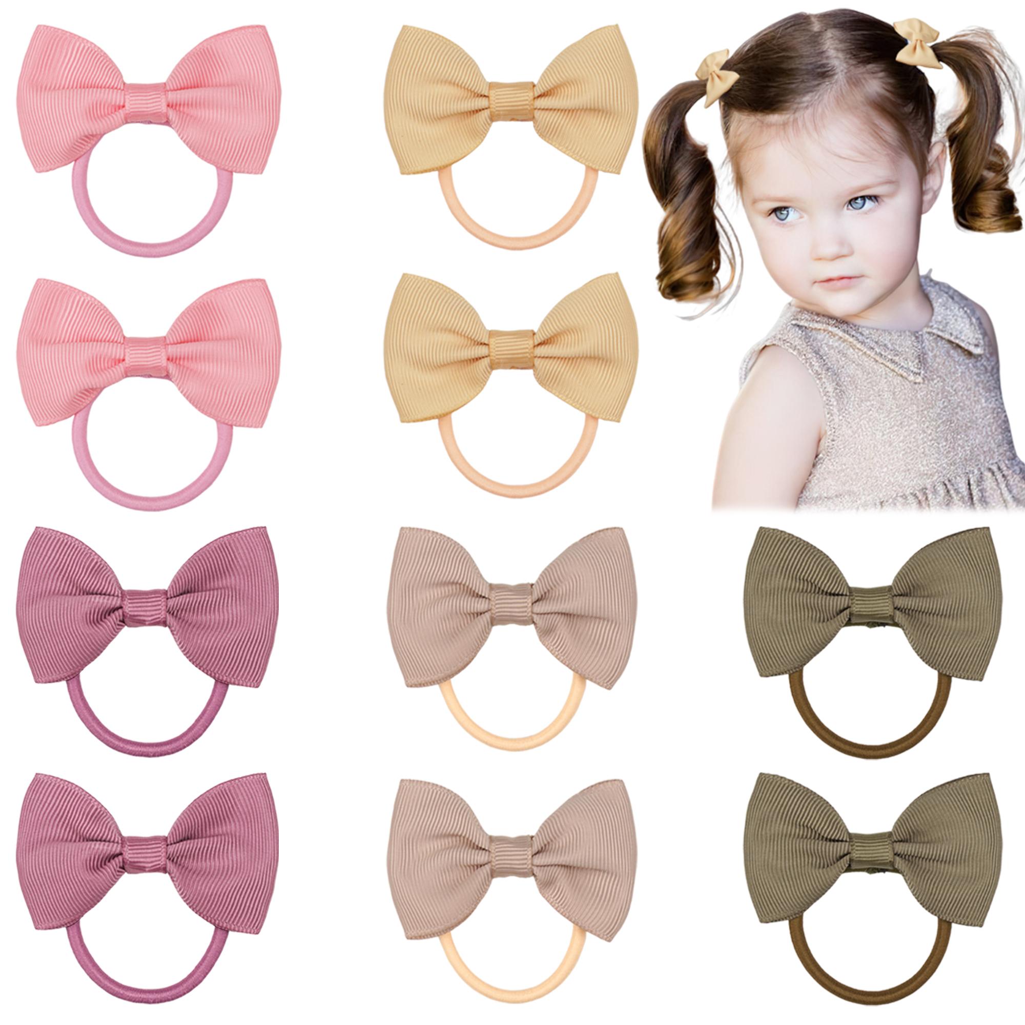 

10/20/40 шт. 2,75 Бутиковые банты для волос Завязка Детские Девочки Дети Резинка Лента Повязки для волос