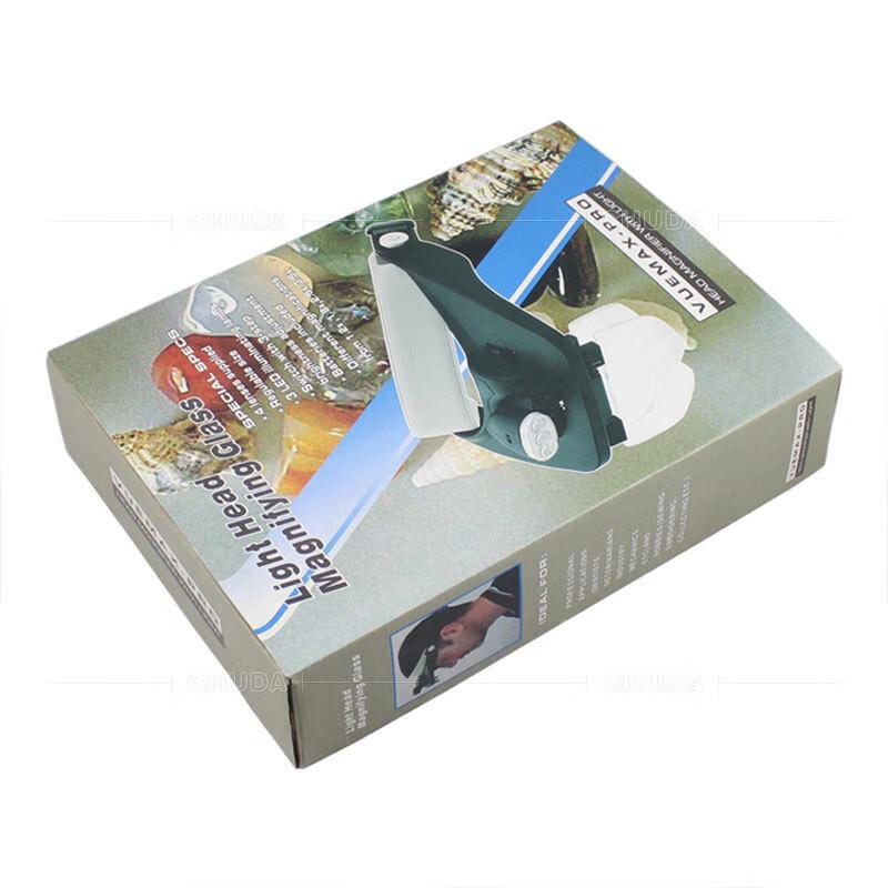 Miflame LED Head-Mounted Reading Magnifier