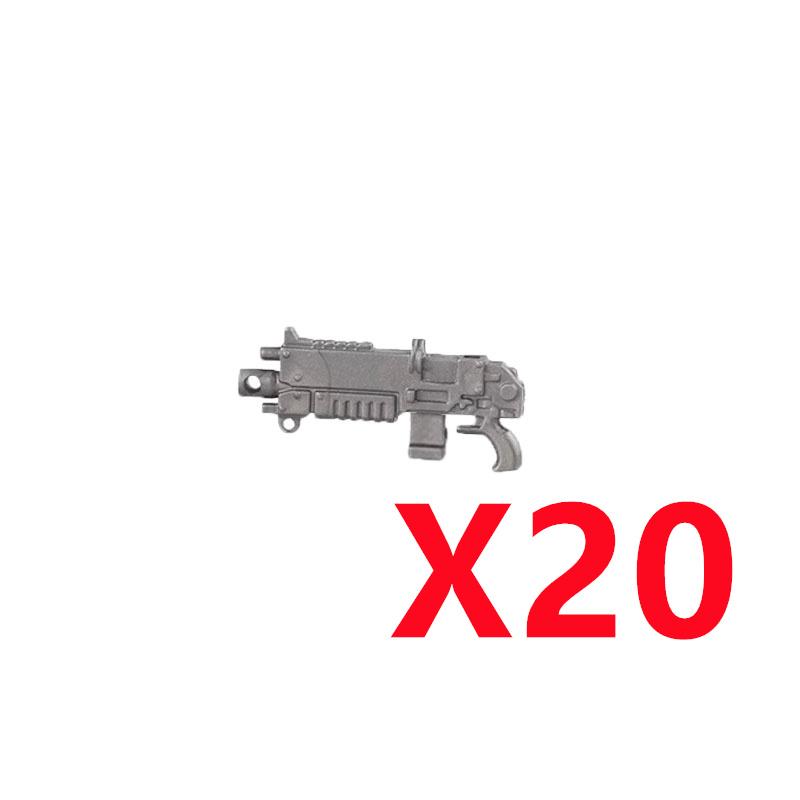 MOC War Building Blocks Movie Characters Soldier Weapons Accessories Rifle Heavy Demolition Pistol Mini Brick Gift Toy X018 DIY