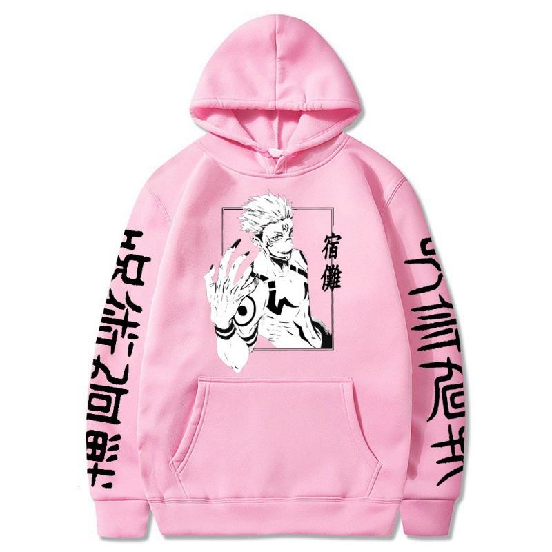 Moletom com capuz primavera e outono novo suéter masculino anime suéter solto casual moletom com capuz anime