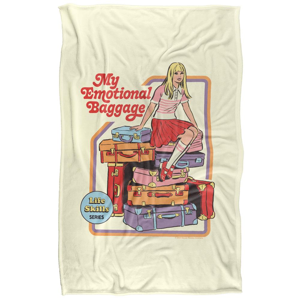 Steven Rhodes My Emotional Baggage Soft Touch Blanket