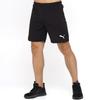 Puma Logo Print Football Training Shorts Men Bottoms Black 657538-03