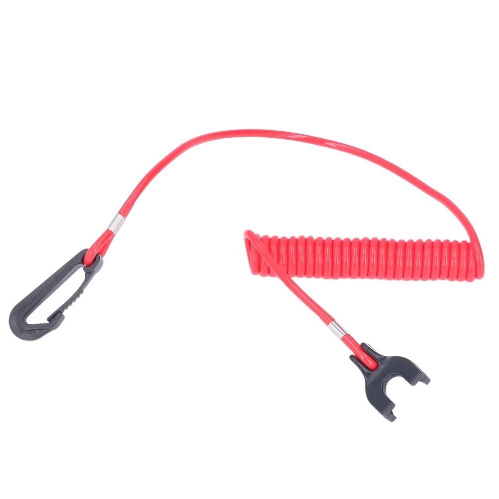 0176288 Emergency Stop Switch Red Safety Tether Safety Lanyard Engine Kill Switch for Johnson Evinrude Outboard Motors