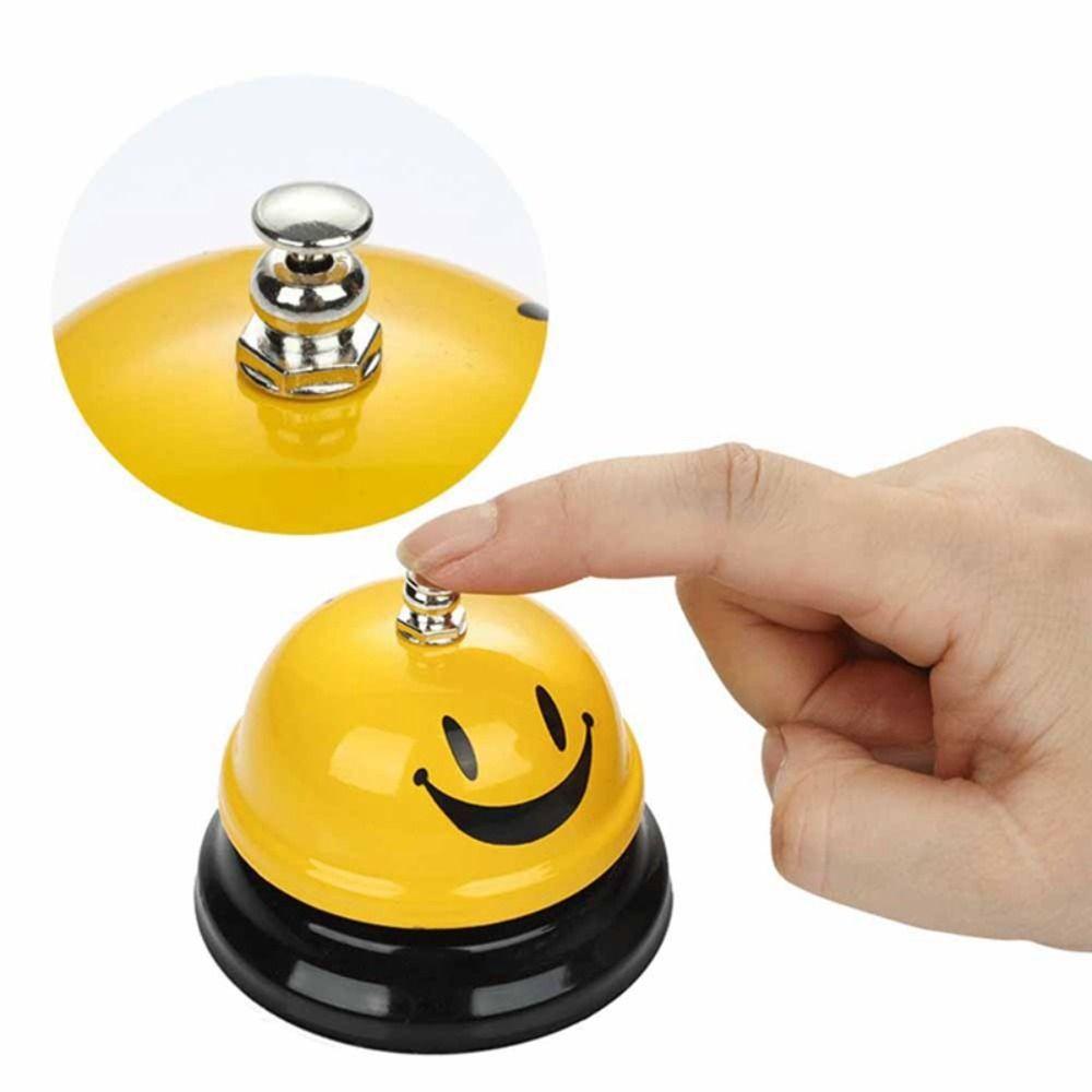 Novelty Restaurant Timer Zinc Zinc Alloy Craft Metal Service Bell Creative Desk Call Bell  Meal Bell Reminder