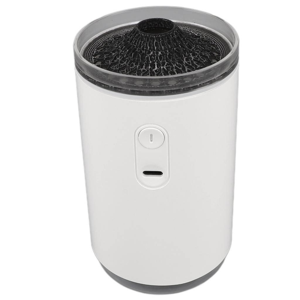 Scent Diffuser White Gradient Light Simulated Flame USB Charging 250ml Aroma Humidifier for Home Traveling Office