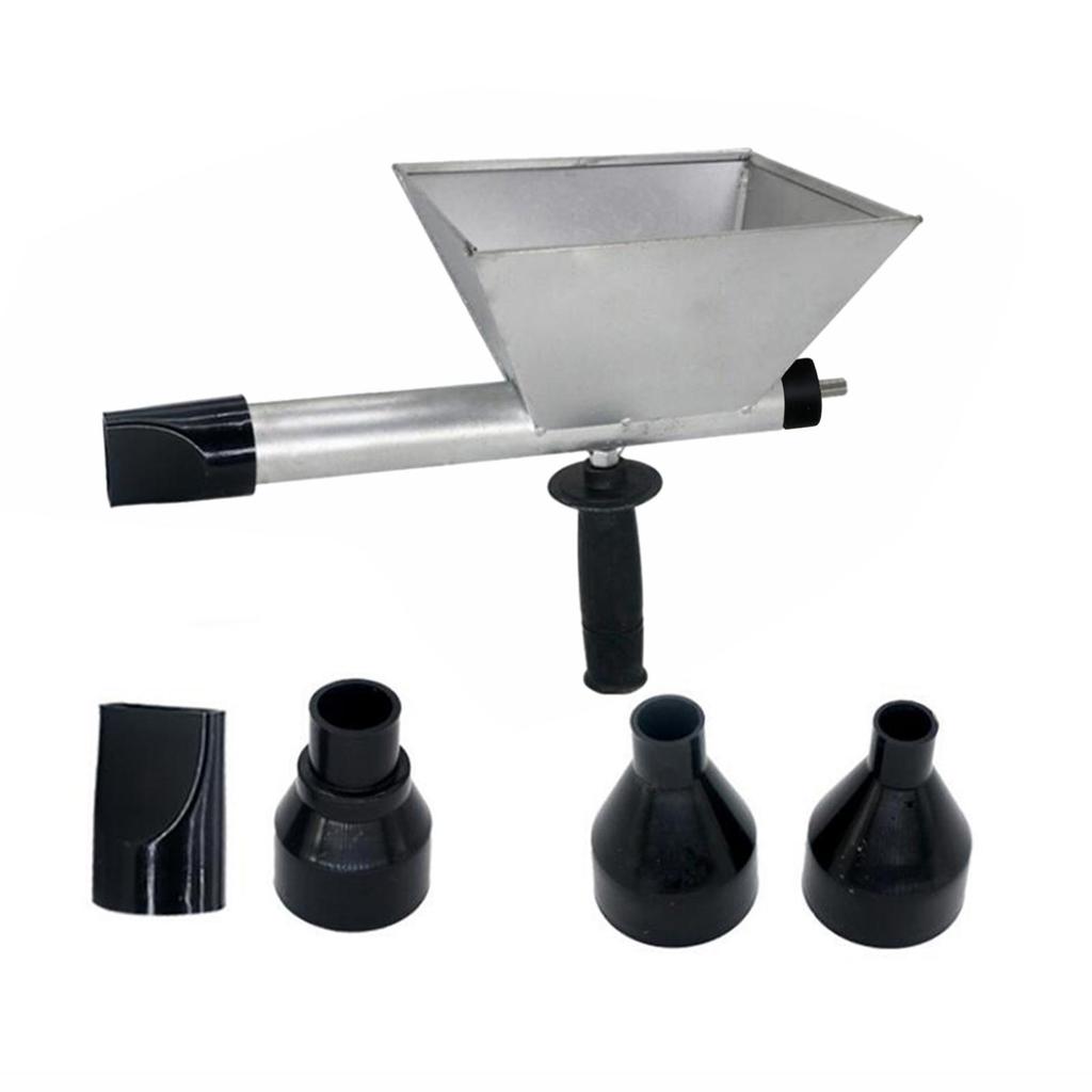 Hand-Held Cement Mortar Sprayer Convenient Removable Nozzle Automatic 1Pcs Non-Rusting Cement Grouting Machine for Outdoor Walls