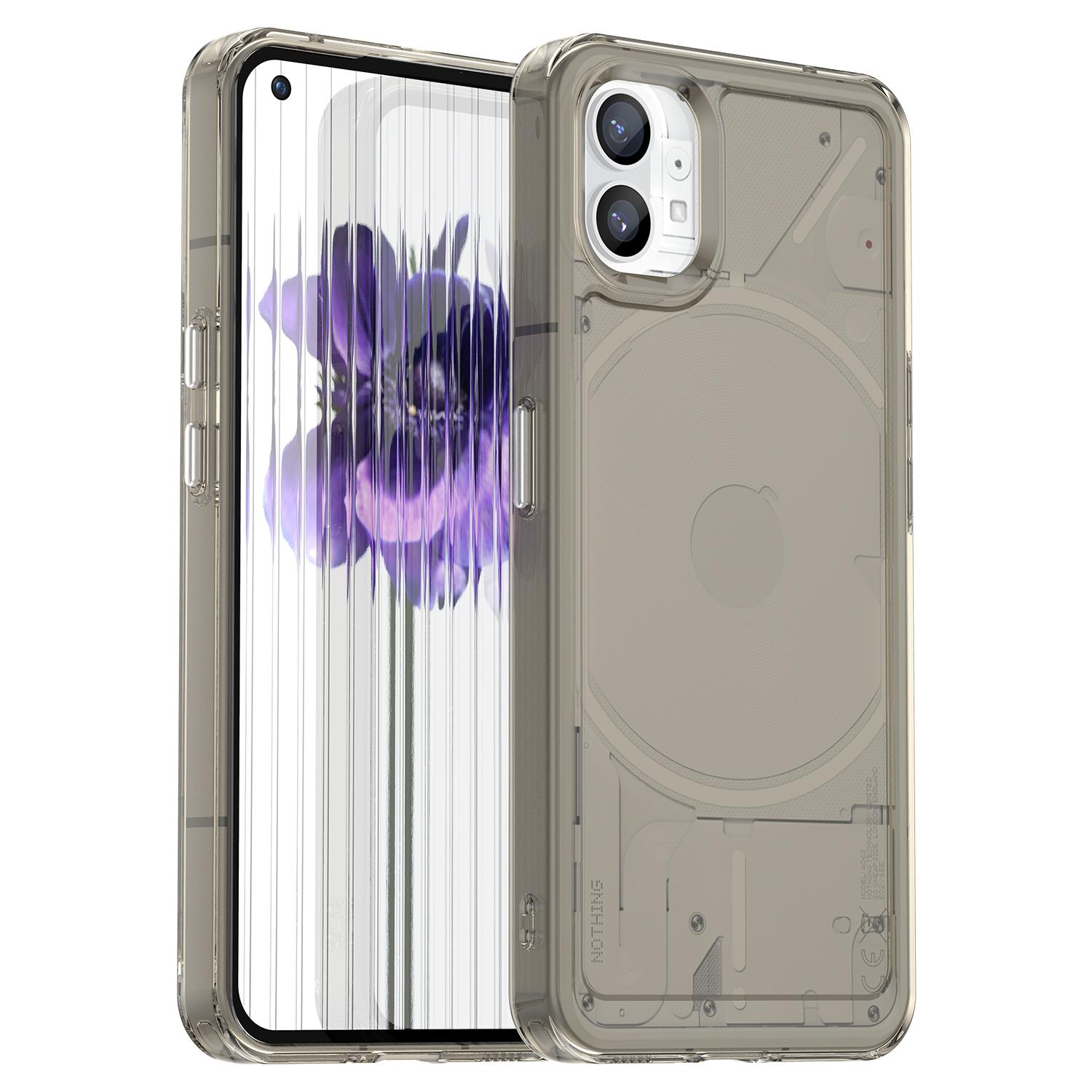 

For Nothing phone 1 Case Translucent Cover Nothing phone 1 Funda Soft Translucent Flexible TPU Clear Back Bumper Nothing phone 1 For Nothing phone 1