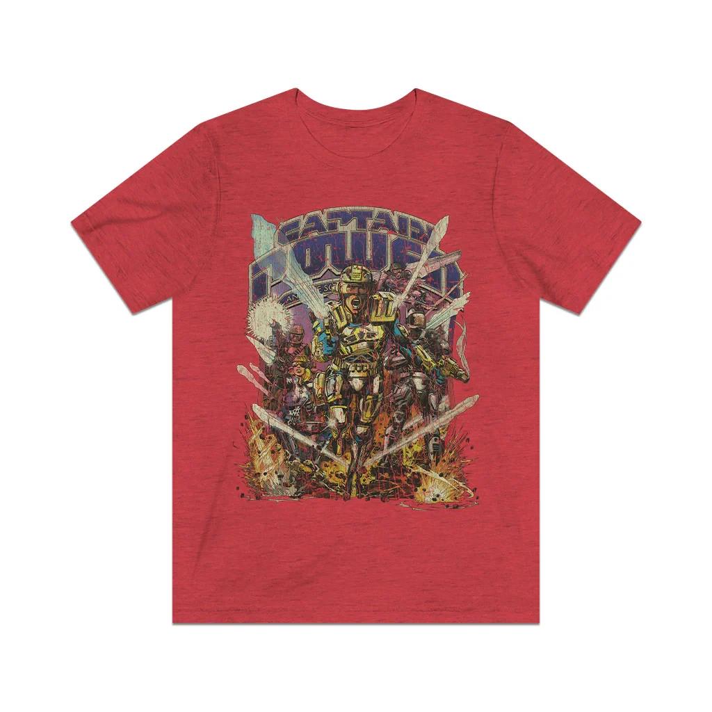 

Captain Power and the Soldiers of the Future 1987 Vintage Men s T shirt 4XL