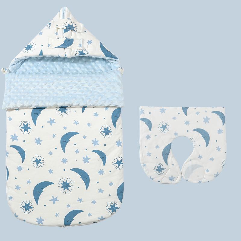 

Детский зимний спальный мешок, термообертка, конверт, постельное белье для новорожденных, аксессуары 108x52cm