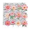 Reusable Heat Resistant Baking Mold With Flower Design For Pastry Soap Making And Ice